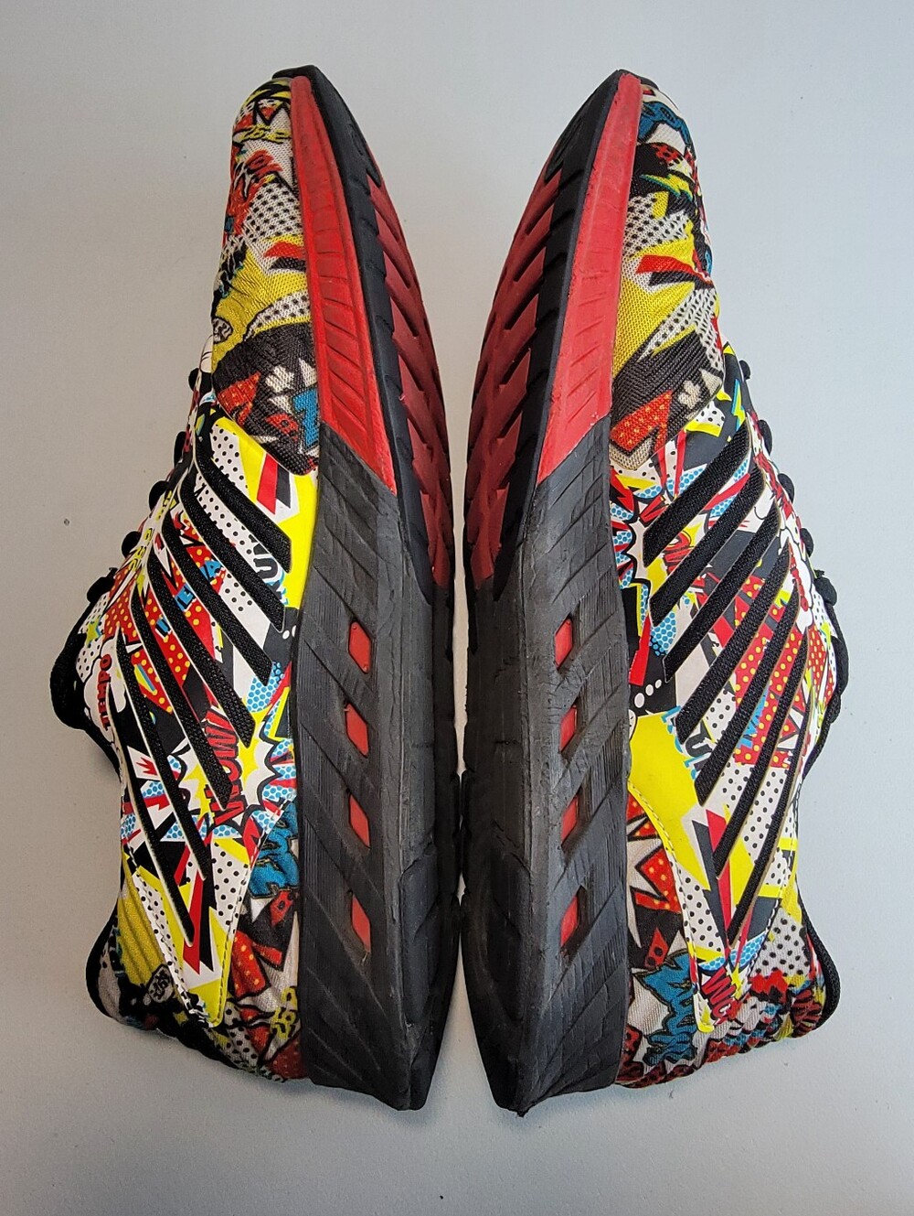 Asics Fuse X Comic Edition Running Shoes Sneakers Men's Size 10 T6K3N - Picture 6 of 13